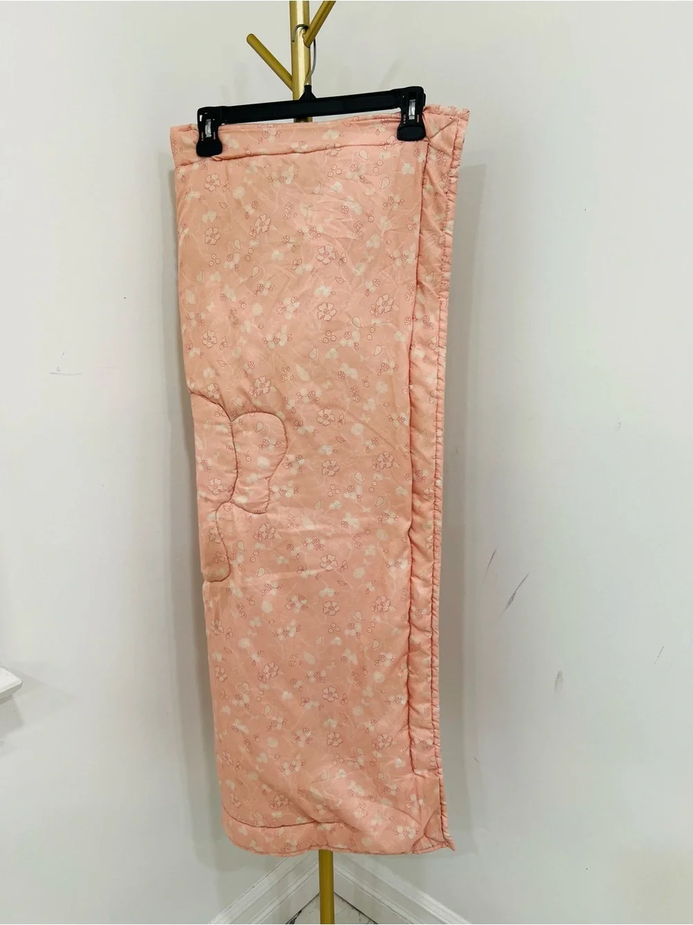 Baby Zebra Print Quilted Throw - Unbranded Pink & White